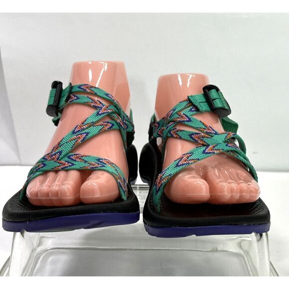 Chaco Sandals Girls Size 4 US ZX/1 Classic Water Hiking Walking - Picture 4 of 15